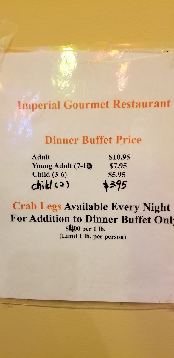 Imperial Gourmet Menu - Image 4
